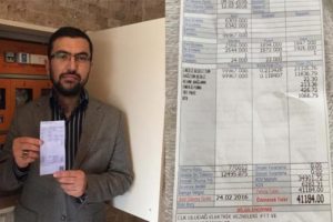 &Uuml;&ccedil; g&uuml;nl&uuml;k aboneye 41 bin liralık fatura