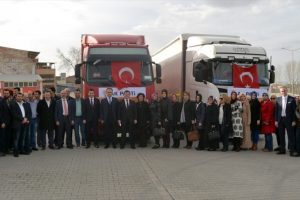 Bursa'dan Bayırbucak T&uuml;rkmenlerine yardım