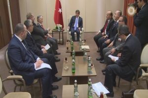 Kırım Tatarlarının Lideri ile g&ouml;r&uuml;şt&uuml;