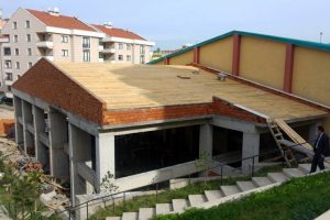 Bursa Mudanya Spor Salonu ek binası g&uuml;n sayıyor