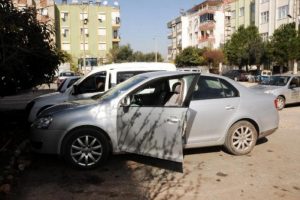 Ev alacağı 105 bin lira otomobilinden &ccedil;alındı