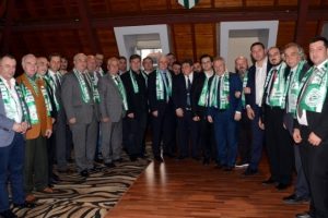 Bursaspor Taraftarlar Derneği, Y&ouml;netim Kurulunu ziyaret etti