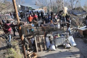 Artvin Cerattepe'ye polis ve jandarma takviyesi