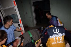 Tekirdağ'da minib&uuml;s&uuml;n &ccedil;arptığı yaya ağır yaralandı