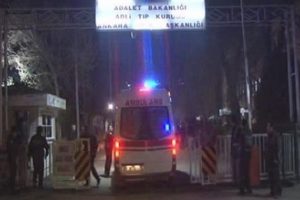 Saldırının kurbanları Adli Tıp'a getirildi