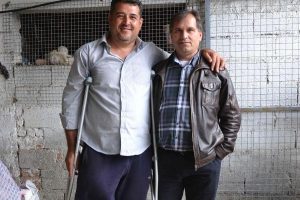 Bacağından olan &ccedil;ift&ccedil;i, organ bağışında bulundu