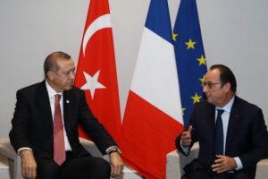 Erdoğan Hollande'la g&ouml;r&uuml;şt&uuml;
