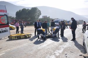 Bursa İznik'te feci kaza!