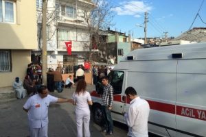 Şehit astsubayın evinden ağıtlar y&uuml;kseldi