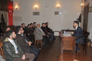 Bursa'da G&ouml;n&uuml;l Coğrafyamız adlı konferans