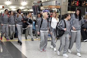 A Milli Kadın Basket takımı Romanya'ya gitti