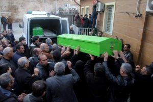 Cizre'den Şanlıurfa'ya getirilen cenazelerden 9'u ailelerine teslim edildi