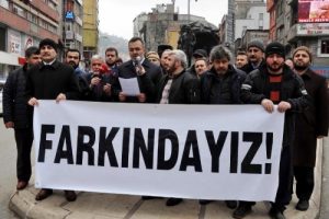 Zonguldak'ta, Ankara'daki ter&ouml;r saldırısı protesto edildi