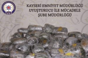 Kayseri'de uyuşturucu operasyonu
