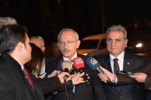 CHP Genel Başkanı Kılı&ccedil;daroğlu, yaralıları ziyaret etti