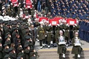 Ankara'da şehit olan 28 kişi uğurlandı