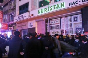 MHP İl&ccedil;e Başkanlığı'nda arbede