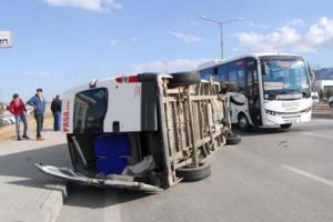 Afyonkarahisar'da zincirleme kaza: 9 yaralı