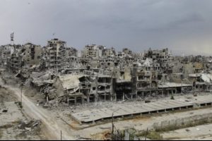 Suriye'nin Humus şehrinde bomba y&uuml;kl&uuml; ara&ccedil; patlatıldı