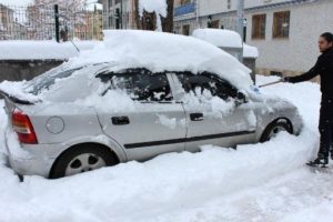 Sivas'ta 618 k&ouml;y yolu kardan kapandı