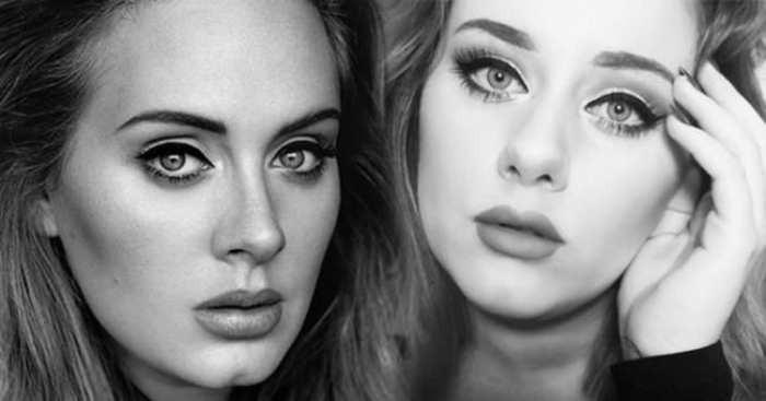 Adele'in ikizi bulundu!