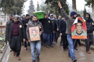 &Ouml;len PKK'lı Siverek'te defnedildi