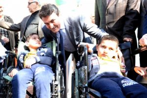 Bursa'da spastik engelliler i&ccedil;in &ouml;zel park