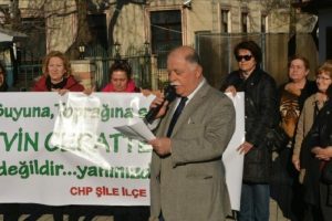 Şile'de "Cerattepe'ye destek" eylemi
