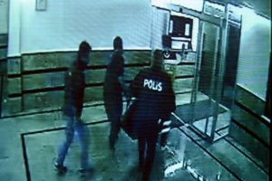 Cansel'in son anları g&uuml;venlik kamerasında