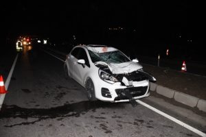 Tam 75 metre savrularak feci şekilde can verdi