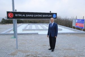 Bursa'da şehitlikler ecdada yakışır hale getiriliyor