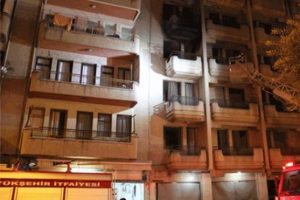 Kuşadası'nda otel yangını