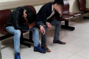 Su&ccedil; makinesi ikizler yakalandı