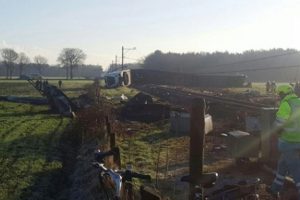 Hollanda'da tren raydan &ccedil;ıktı: 1 &ouml;l&uuml;, 10 yaralı