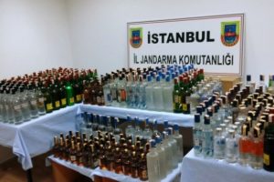 İstanbul'da ka&ccedil;ak i&ccedil;ki operasyonu