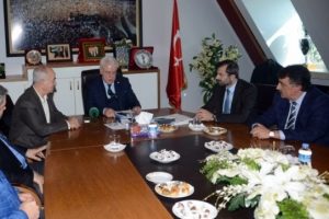G&uuml;rsu heyeti Bursaspor'u ziyaret etti