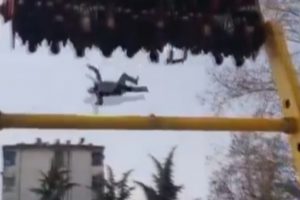 Lunaparkta eğlence &ouml;l&uuml;mle bitti