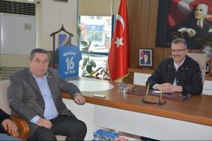 TFF'den Karacabey Belediye Başkanı &Ouml;zkan'a ziyaret