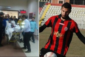 Gen&ccedil; futbolcu ma&ccedil;tan sonra kalp krizi ge&ccedil;irdi