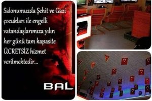 Bursa'da esnaftan şehit aileleri i&ccedil;in g&ouml;z yaşartan fedakarlık