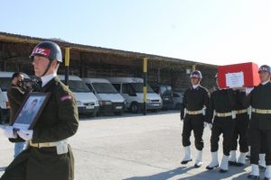 Şırnak'ta şehit i&ccedil;in t&ouml;ren d&uuml;zenlendi