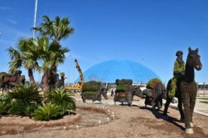 D&uuml;nyanın en b&uuml;y&uuml;k canlı bitki heykel sergisi EXPO 2016'da