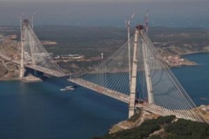 3. köprüde son 55 metre 