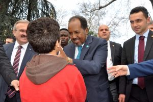 Somali Cumhurbaşkanı Mahmud, Bursa'da tarihi mekanları gezdi