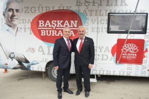 Bozbey'den Demirci'ye hizmet m&uuml;jdesi