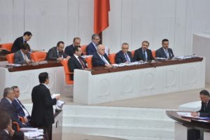 Genel Kurulda muhalefet şerhi tartışması