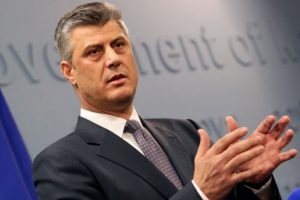 Kosova'da Haşim Tha&ccedil;i cumhurbaşkanı se&ccedil;ildi