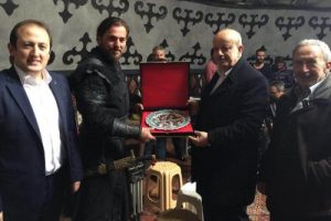 'Diriliş Ertuğrul' dizi ekibi, İznik'in fetih t&ouml;renine davet edildi