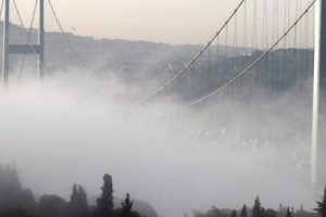 İstanbul'da sis etkili oluyor