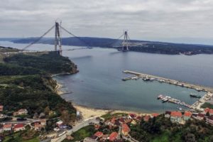 &Uuml;&ccedil;&uuml;nc&uuml; k&ouml;pr&uuml; inşaatında sona doğru